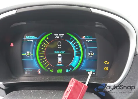 2017 Chevrolet Volt Lt z USA, uszkodzony, nr VIN 1G1RA6S53HU118623